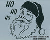 Ho Ho Santa Pattern by Chris Haughey
