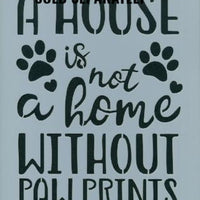 Paw Prints Pattern by Chris Haughey