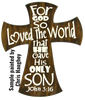 John 3:16 Stencil