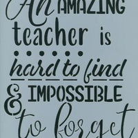 An Amazing Teacher Pattern by Chris Haughey