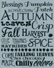 Fall Subway Words