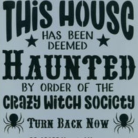 Haunted House E-Pattern