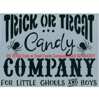 Trick or Treat Candy Company E-Pattern