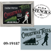 Fresh Cut Trees Stencil