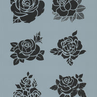 Kiss From a Rose Stencil