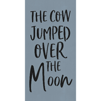 Cow Jumped Over the Moon Stencil