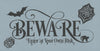 Beware - Enter at Your Own Risk Stencil