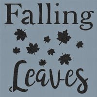 Mini Signs: Falling Leaves