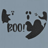 Boo Ghosts Stencil