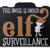 Elf Surveillance Stencil