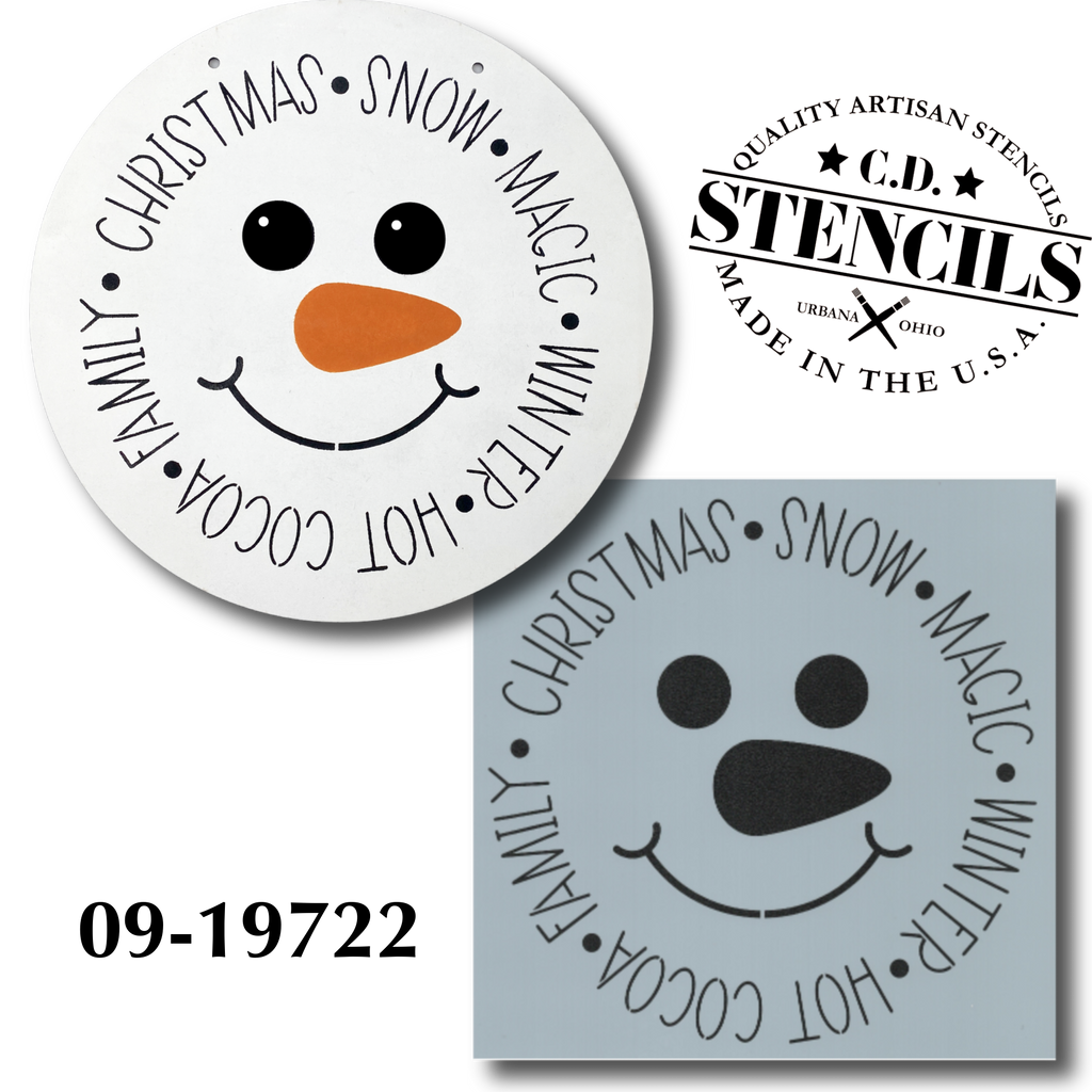 Snowman Face Stencil Cupboard Distributing snowman-face-stencil-cupboard-distributing