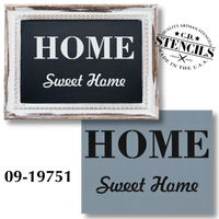 Home Sweet Home Stencil