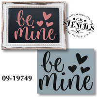 Be Mine Stencil