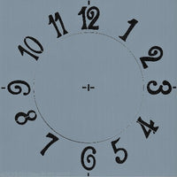 I'm Late Stencil
