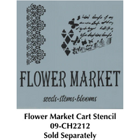 Flower Market Cart Pattern by Chris Haughey