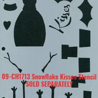 Snowflake Kisses Plaque Pattern by Chris Haughey