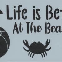 Life's a Beach Pattern by Chris Haughey