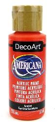 Scarlet Americana Acrylic Paint by DecoArt