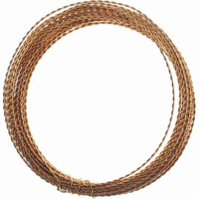 Gold Twist Jewelry Wire
