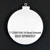 Santa & Snowman Puffy Ornaments E-Pattern