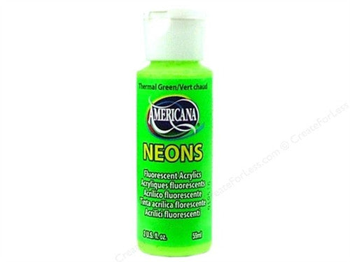 Thermal Green Fluorescent Acrylic Paint