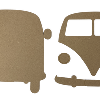 10" VW Bus Plaque