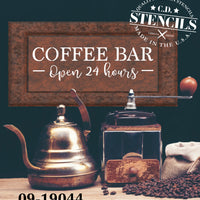 Coffee Bar Stencil