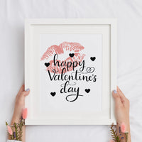 Happy Valentine's Day Stencil
