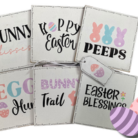 Word Blocks: Easter Stencil