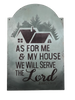 Joshua 24:15 Stencil