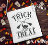 Trick or Treat Stencil