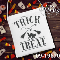 Trick or Treat Stencil