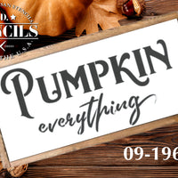 Pumpkin Everything Stencil