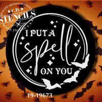 Spell on You Stencil