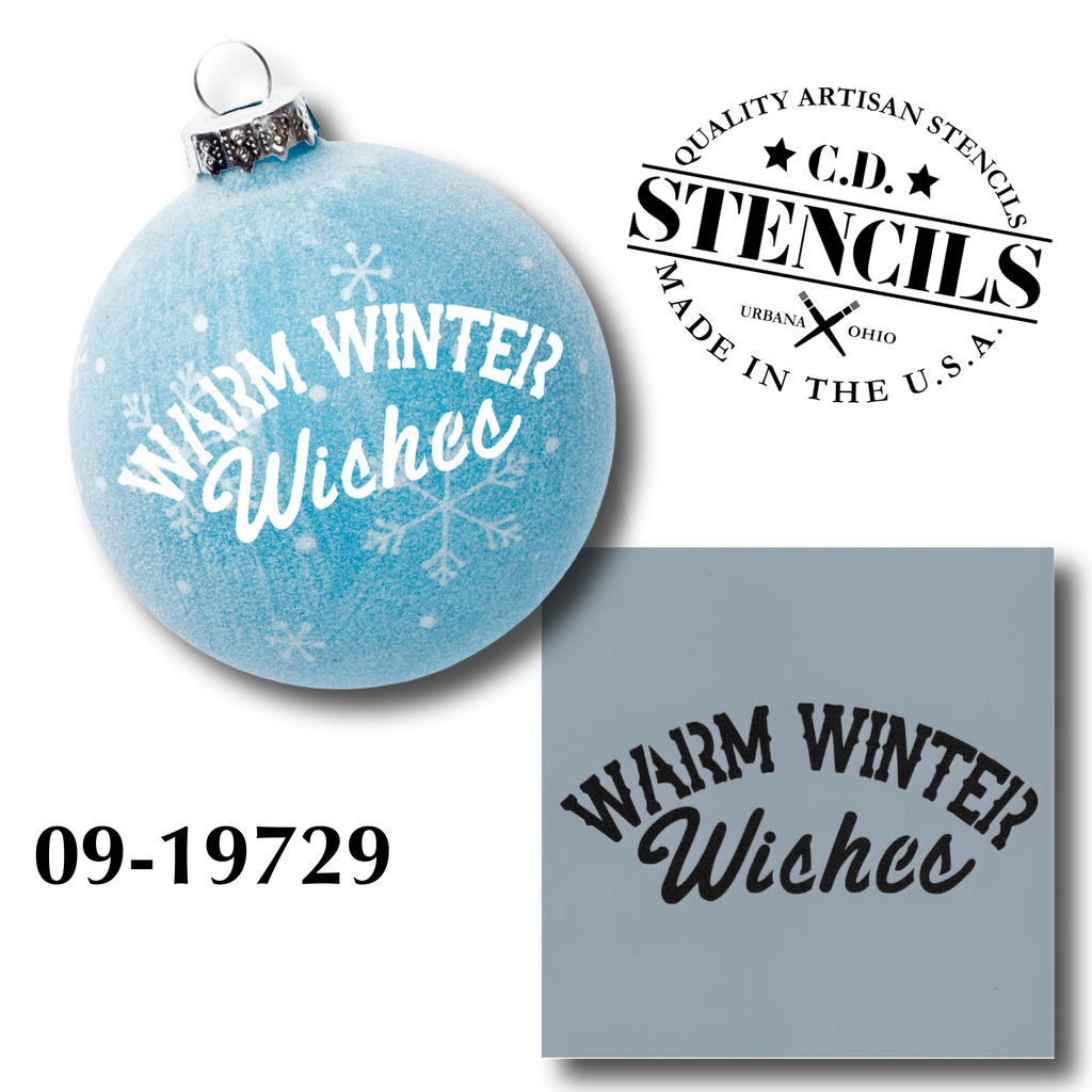 Mini Signs: Warm Winter Wishes