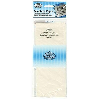 White Graphite Transfer Paper by Royal and Langnickel
