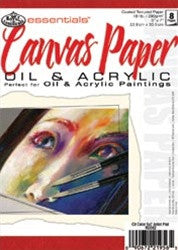 5 x 7 in. Artist Canvas Paper Pad