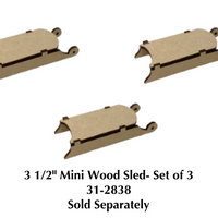 Mini Holiday Sleds Pattern by Chris Haughey
