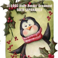 Holly Border Ornaments E-Pattern