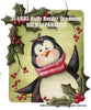 Holly Border Ornaments Pattern