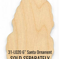 Santa Ornament E-Pattern