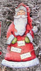 Santa Tinsel Tune Ornament