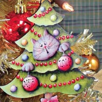 Cat in Tree Ornament