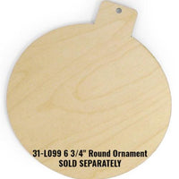 Holly Snowman Ornament Pattern