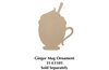 Ginger and Snowman Cup of Christmas Mugs by Linda O' Connell, TDA