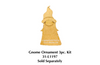 Sparkle Gnome Ornaments Stencil