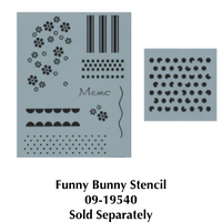 Funny Bunny Stripes Pattern By Paola Bassan