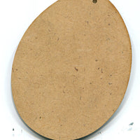 4" Oval Egg Ornament
