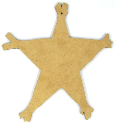 Woodland Star Ornament