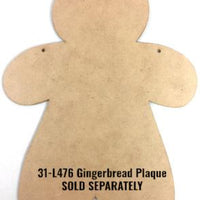 Mr. Crispin Gingerbread Plaque E-Pattern